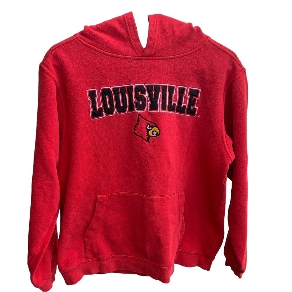 Vintage Hooded Sweatshirt Heisman Collection Reebok Louisville Cardinals XL